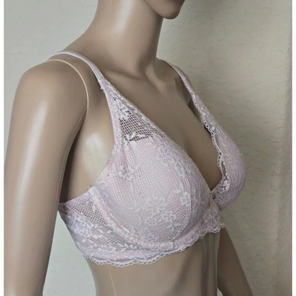 Victoria's Secret Bra Plunge Lace underwired size 36D - Picture 2 of 5